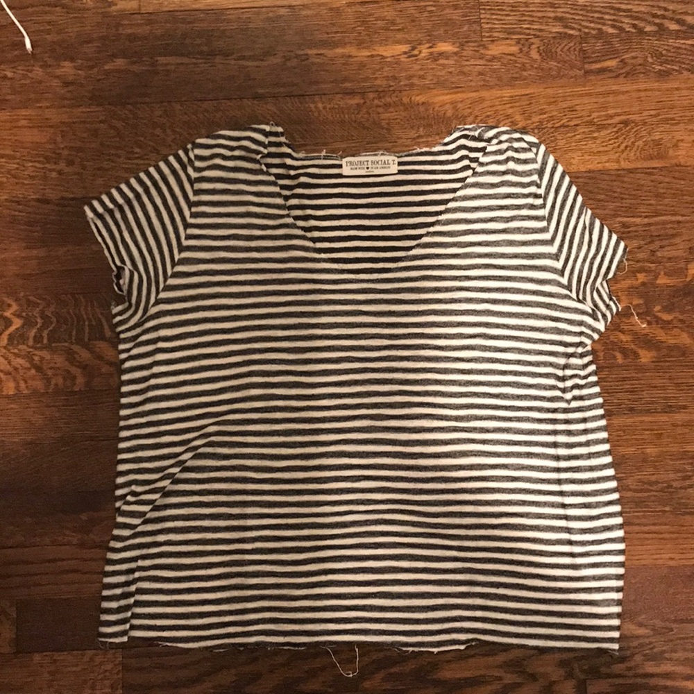 Project Social T Destressed Tshirt